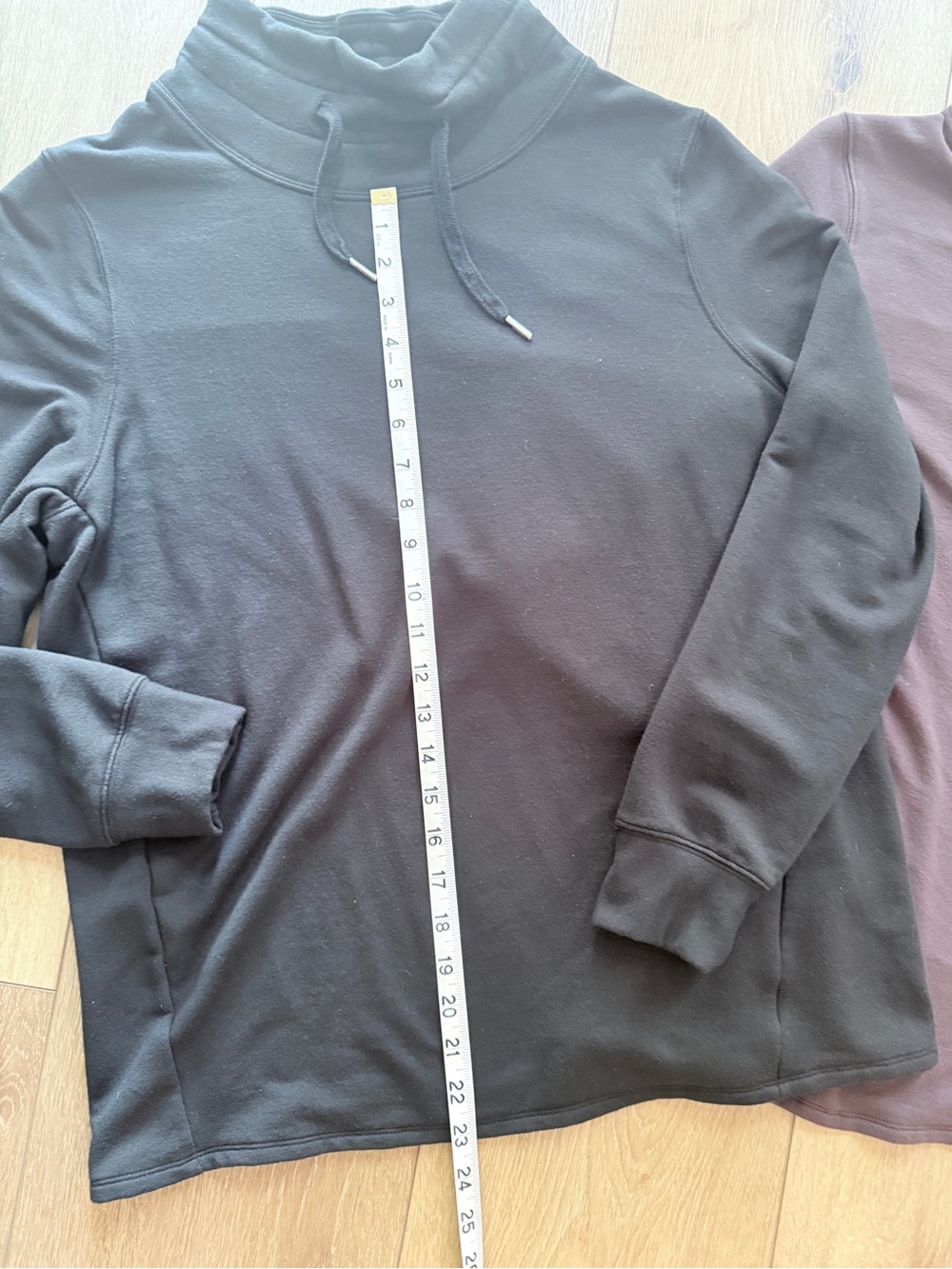 Quince, lot of 2 supersoft fleece mockneck pullovers. Size medium - Picture 4 of 5